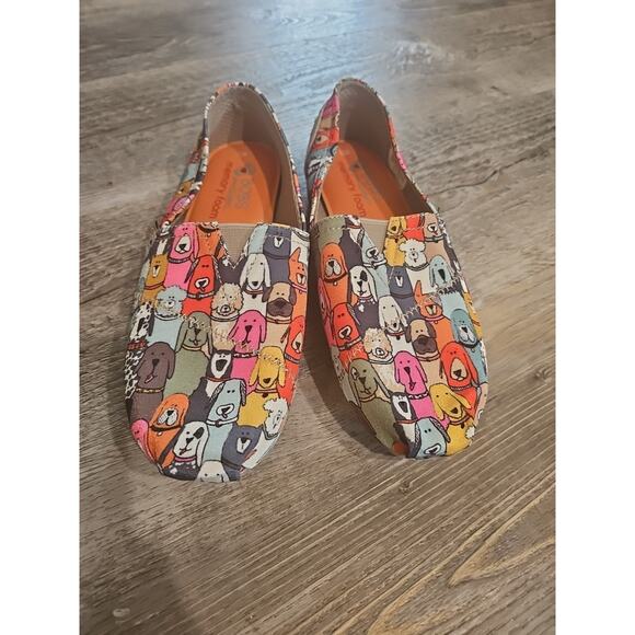 SKECHERS BOBS PLUSH DOG WAG PARTY FLATS SZ 7.5 - Picture 7 of 7